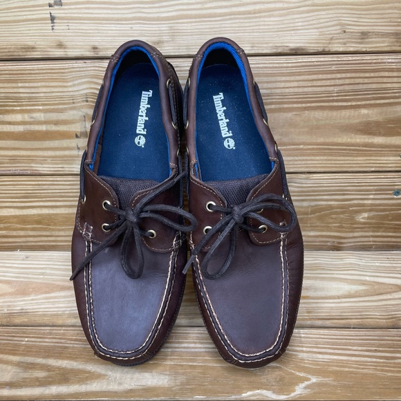 Timberland Leather Boat Shoes - Picture 5 of 8